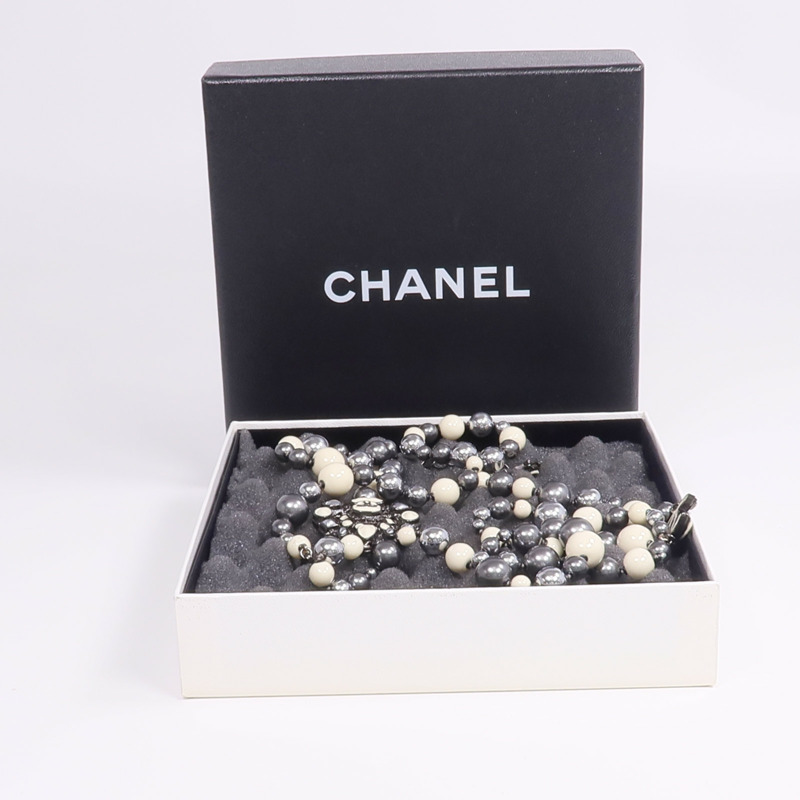 CHANEL PVC/金屬Necklace項鍊-8