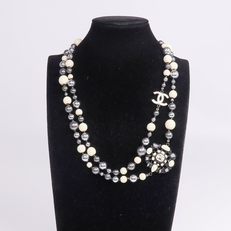 CHANEL PVC/金屬Necklace項鍊-9