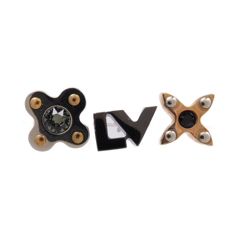 LOUIS VUITTON 金屬Love Letters PM Earrings耳環-0