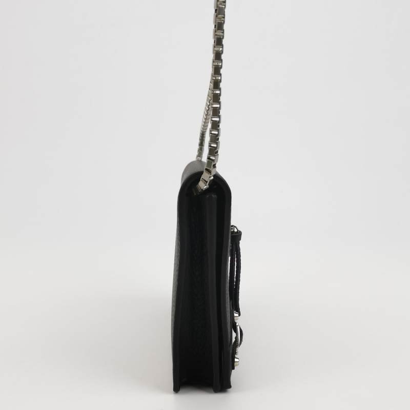 Balenciaga Classic City機車包牛皮純色鉚釘拉鏈斜挎包單肩包-3