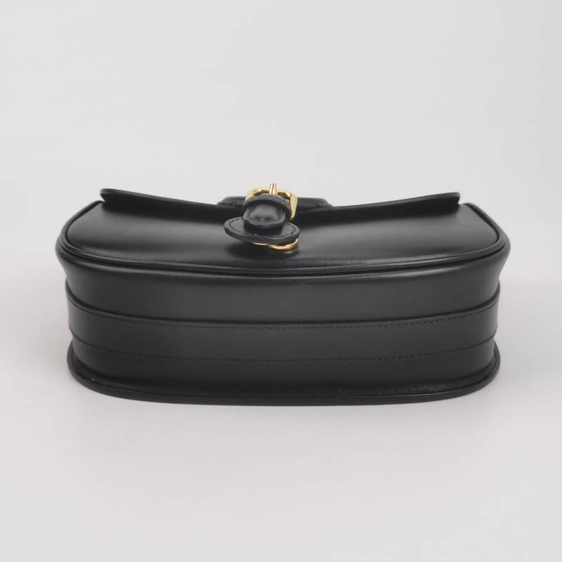 Dior Bobby中號牛皮純色CD標誌磁扣斜挎包單肩包-5