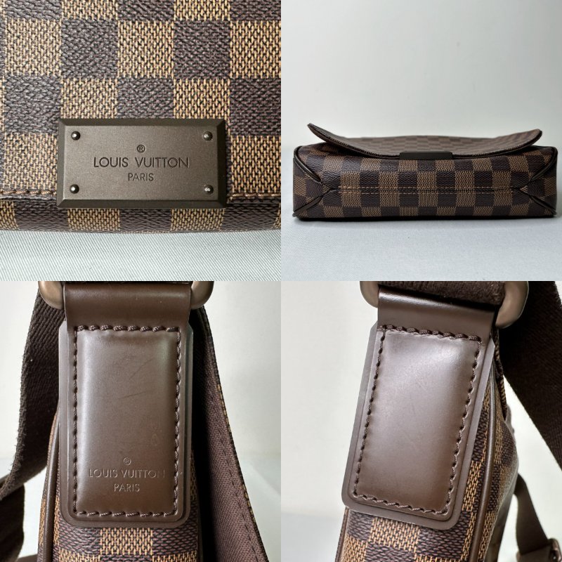 LV District PM棋盤格翻蓋斜背包-8