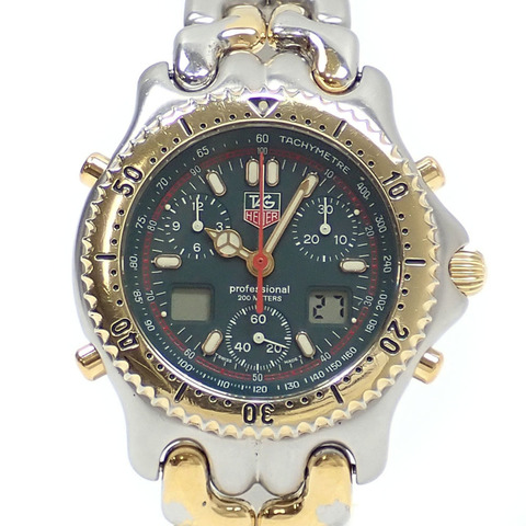 TAG Heuer Senna 男士石英錶，不銹鋼鍍層，CG-1124-0，電池供電