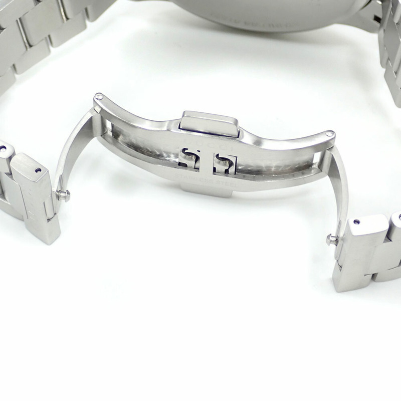 Gucci G-Timeless 男士石英計時腕錶，不鏽鋼材質，型號 YA126272，電池供電-4