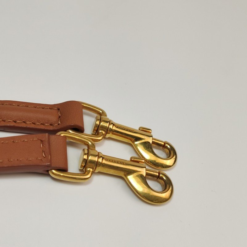 Burberry DK88中號牛皮拼色字母Logo鎖扣斜挎包-10