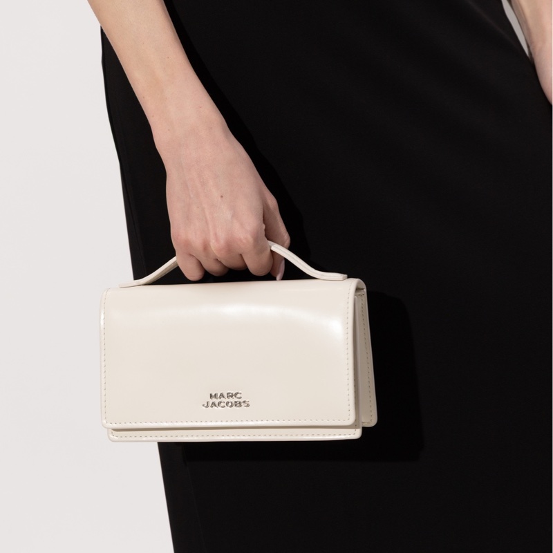 Marc Jacobs 女士 Glam Mirror 迷你徽標單肩包均碼碼19cm*11cm-3