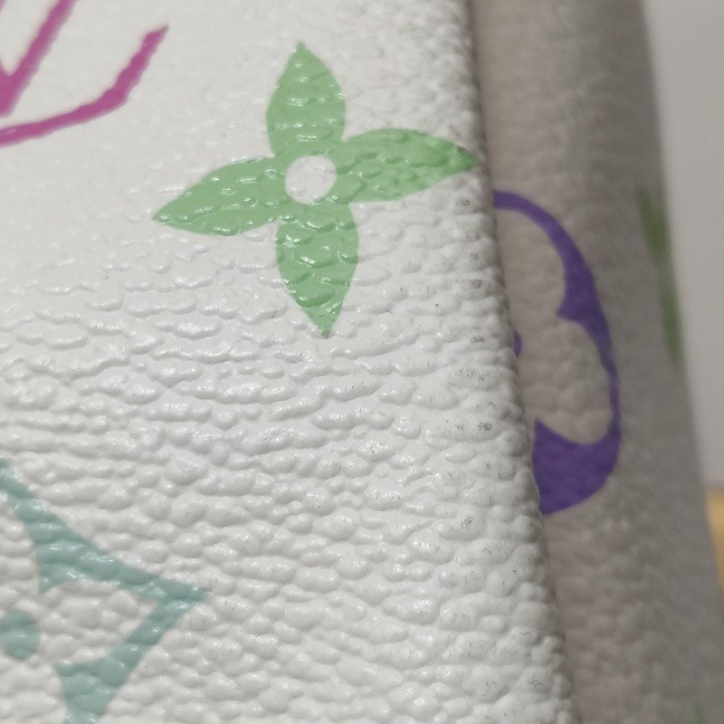 Louis Vuitton(LV)Speedy30植鞣革白三彩波士頓包手提包-18