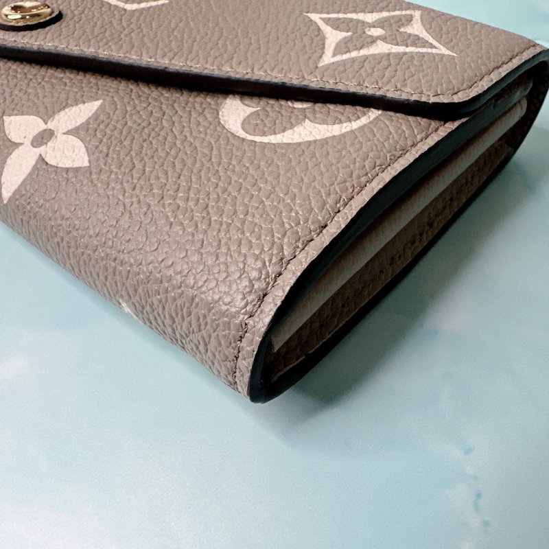 LV Sarah翻蓋長夾-7