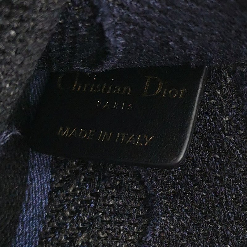 Dior Book Tote迷你帆布迷彩刺繡手提包-7