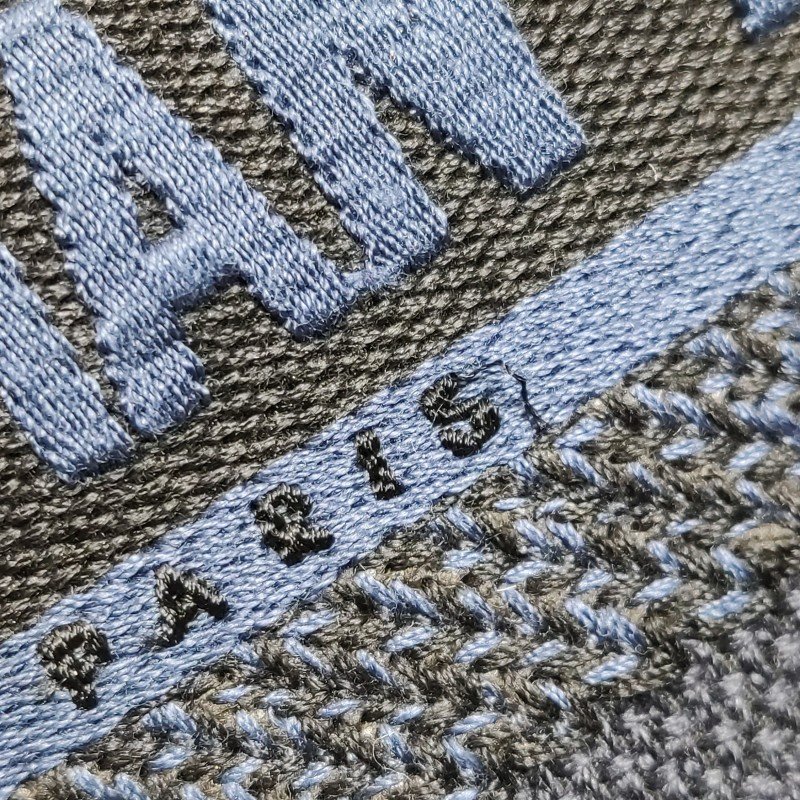 Dior Book Tote迷你帆布迷彩刺繡手提包-8