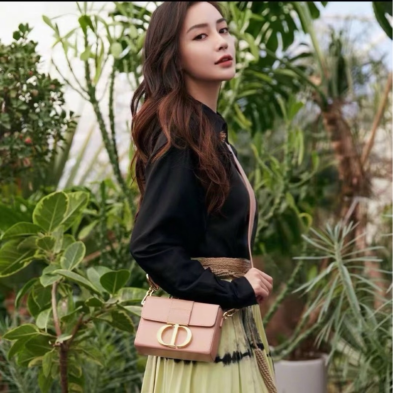 Dior迪奧粉色 MONTAIGNE蒙田中號-8