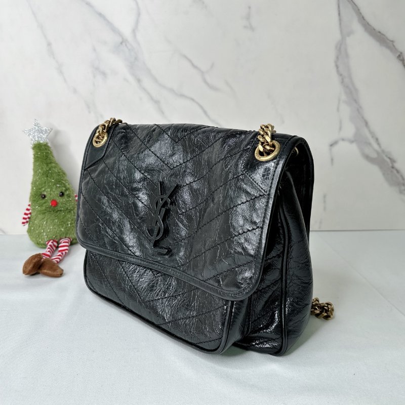 YSL NIKI皮革中型肩背包-2