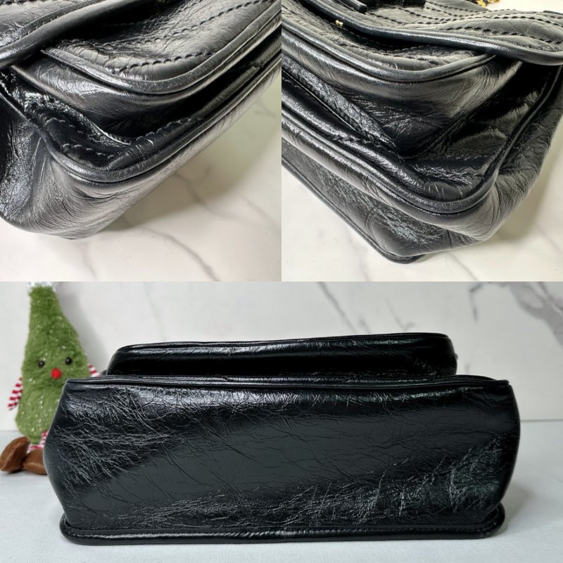 YSL NIKI皮革中型肩背包-6