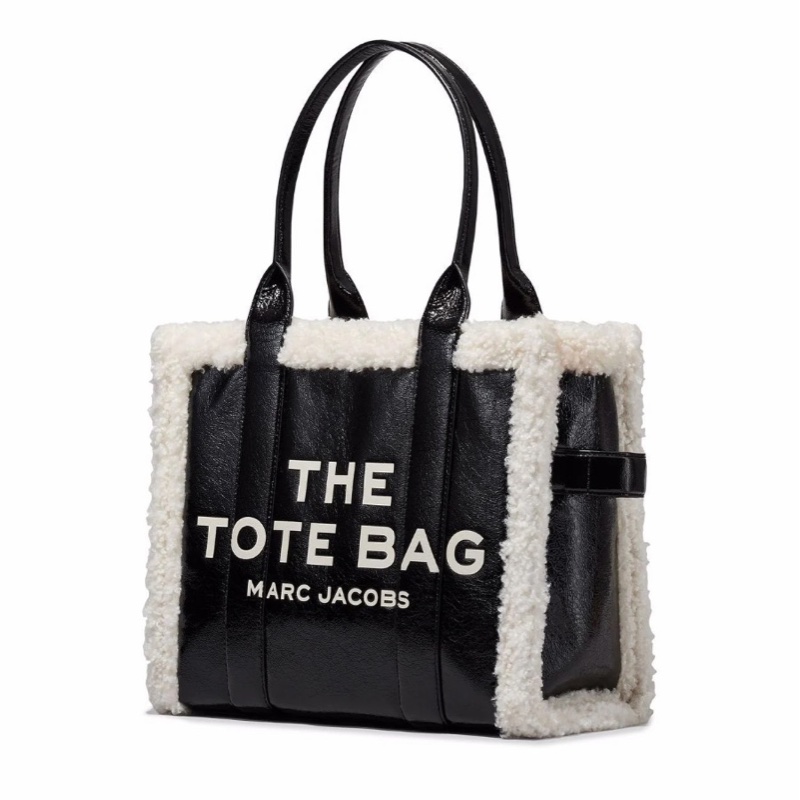 Marc Jacobs 女士 皮毛一體大號托特包均碼碼長：42cm，寬：16cm，高：34cm-1