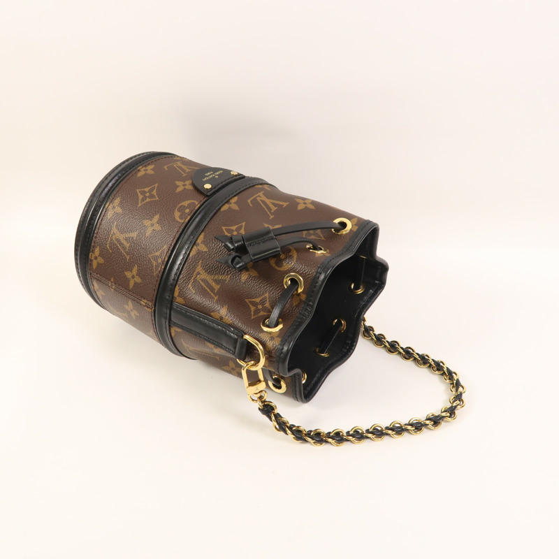 LOUIS VUITTON Monogram Canoe 金扣鏈帶手挽肩背兩用袋-6