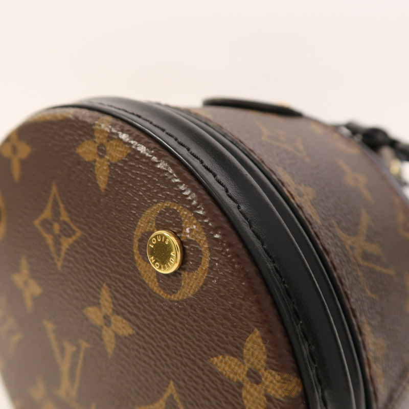 LOUIS VUITTON Monogram Canoe 金扣鏈帶手挽肩背兩用袋-9