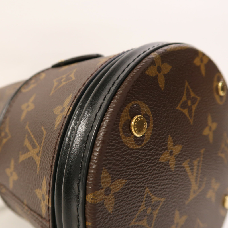 LOUIS VUITTON Monogram Canoe 金扣鏈帶手挽肩背兩用袋-10