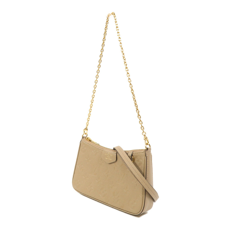 LOUIS VUITTON Monogram Empreinte Easy Pouch On Strap金扣肩背袋-2
