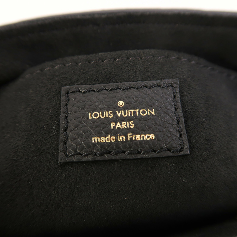 LOUIS VUITTON Monogram Empreinte Petit Sac Plat金扣手挽肩背兩用袋-5