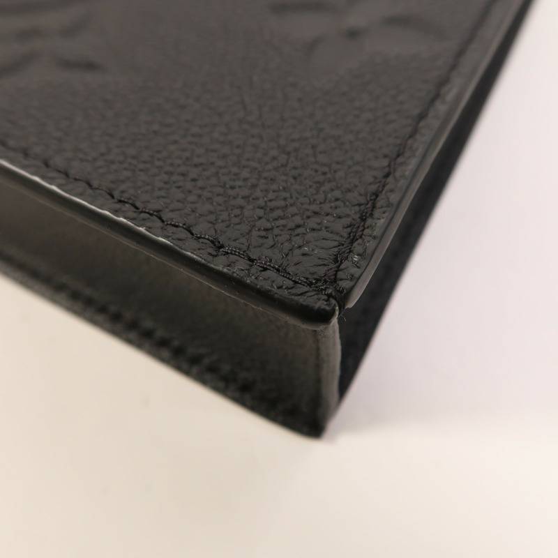 LOUIS VUITTON Monogram Empreinte Petit Sac Plat金扣手挽肩背兩用袋-10