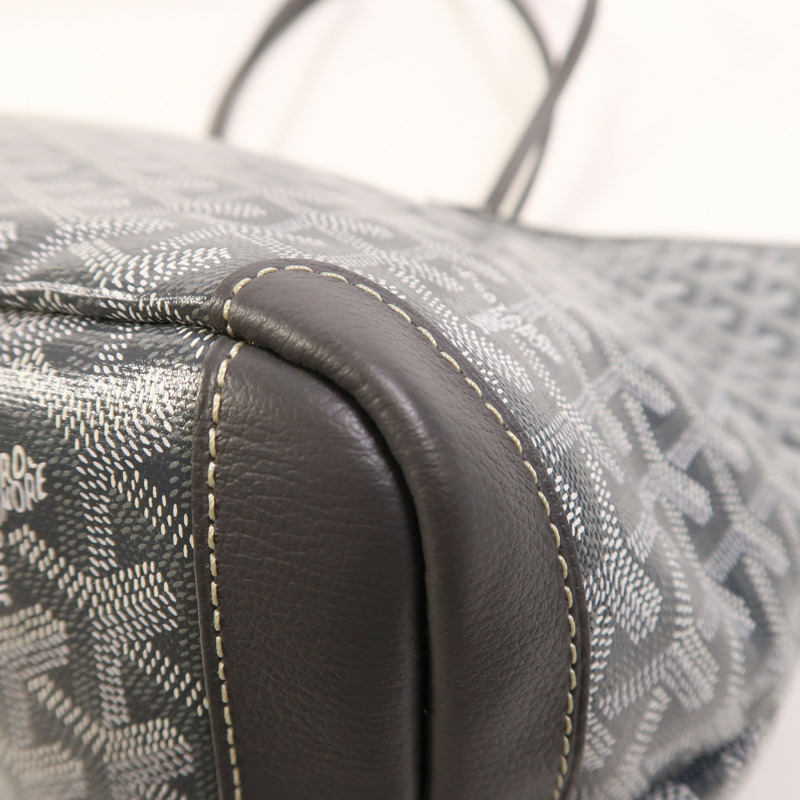 GOYARD 塗層帆布Artis MM銀扣肩背袋-9