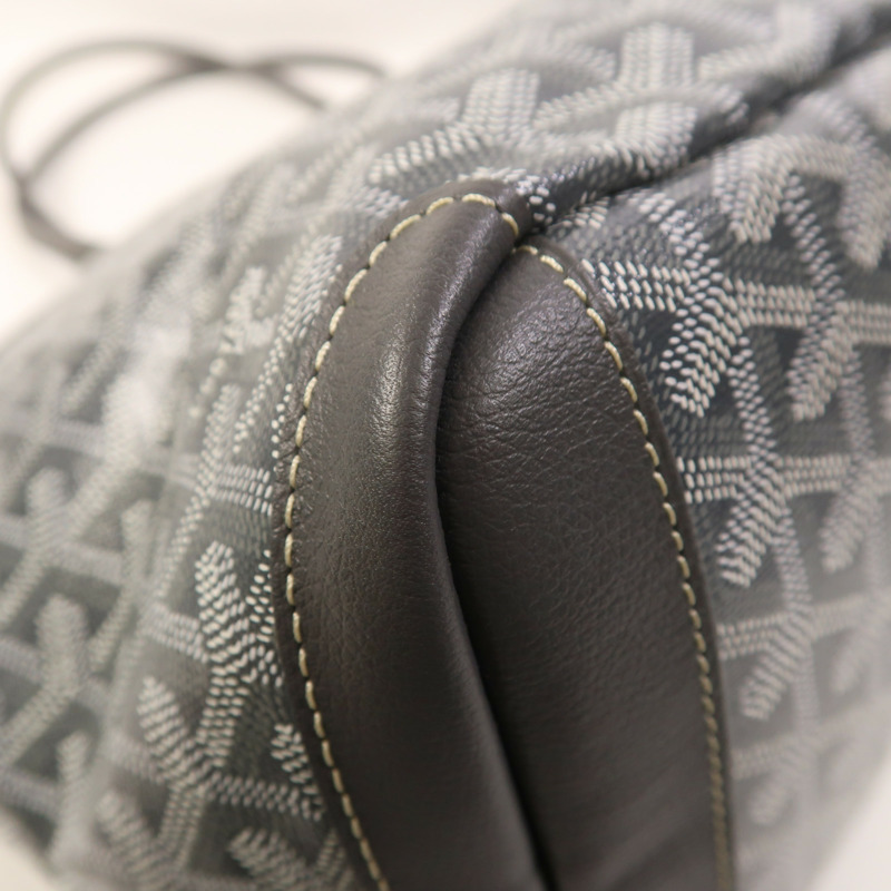 GOYARD 塗層帆布Artis MM銀扣肩背袋-12