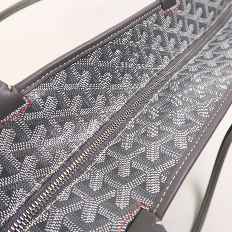 GOYARD 塗層帆布Artis MM銀扣肩背袋-15
