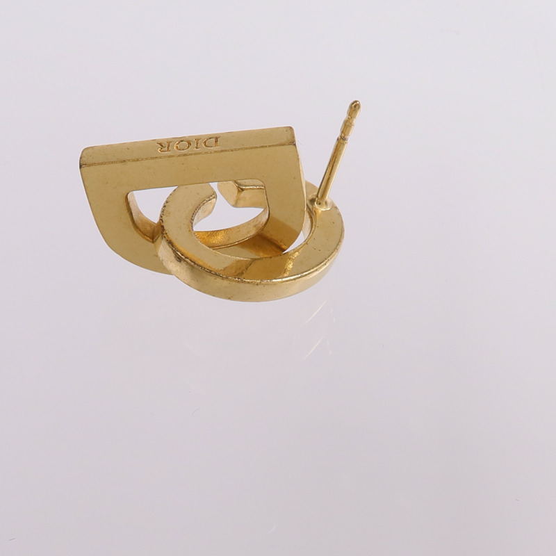 Dior 金屬CD Lock Earrings耳環-6