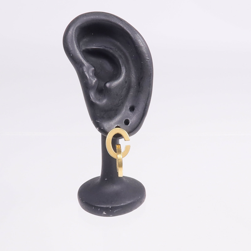 Dior 金屬CD Lock Earrings耳環-7