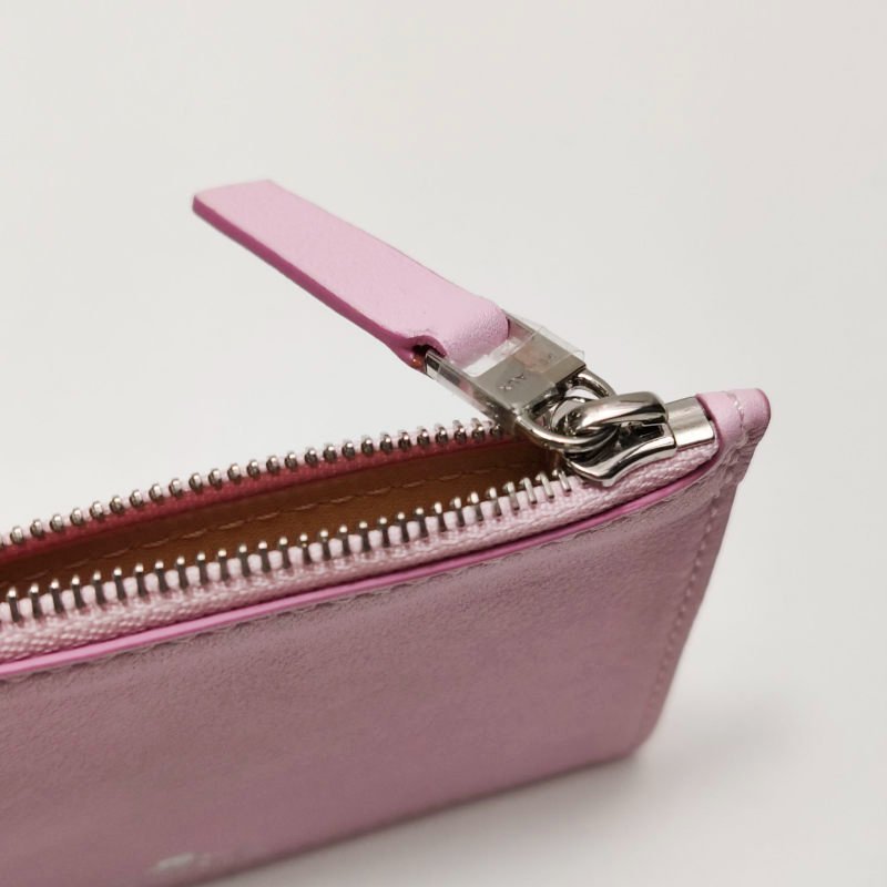 Delvaux牛皮純色子母包錢包-10