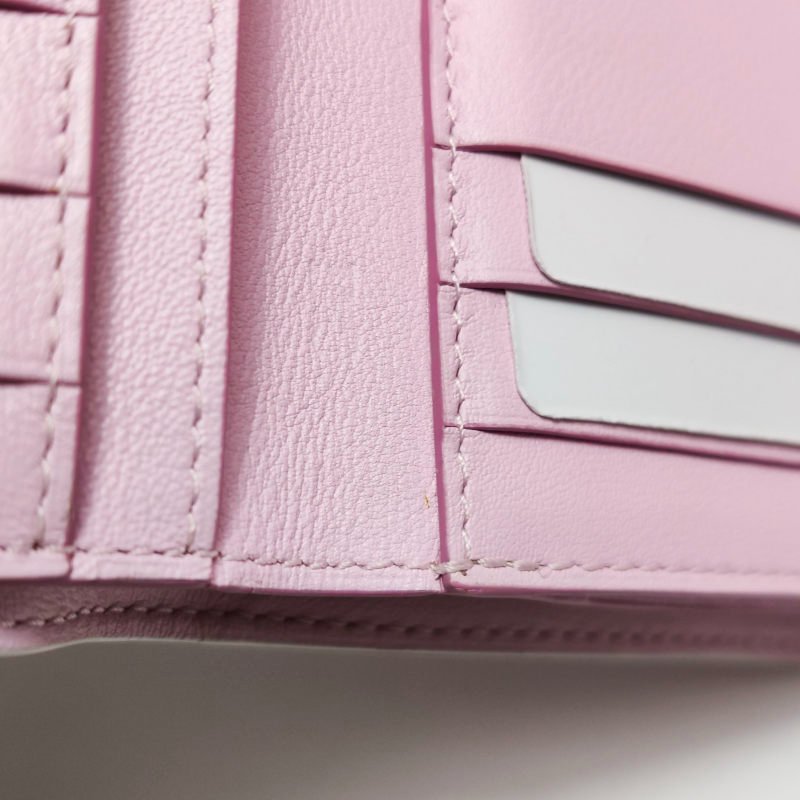 Delvaux牛皮純色子母包錢包-16