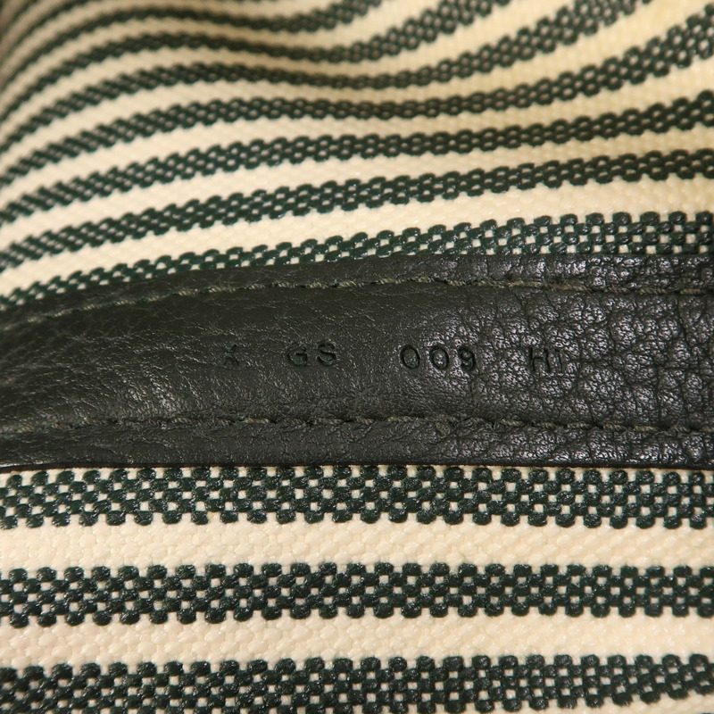 HERMES 帆布GardenParty Pocket銀扣手挽肩背兩用袋Vert Foce-6