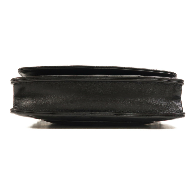 CHANEL 羊皮皮革WOC Wallet On Chain銀扣鏈帶肩背袋-3