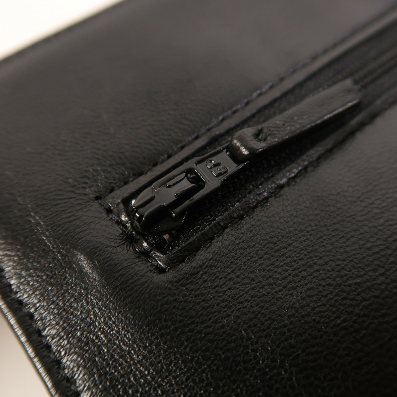 CHANEL 羊皮皮革WOC Wallet On Chain銀扣鏈帶肩背袋-16