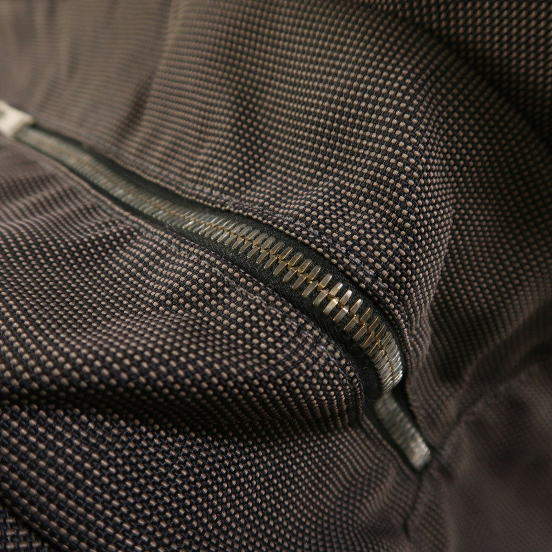 HERMES 帆布Herline銀扣手挽袋-14