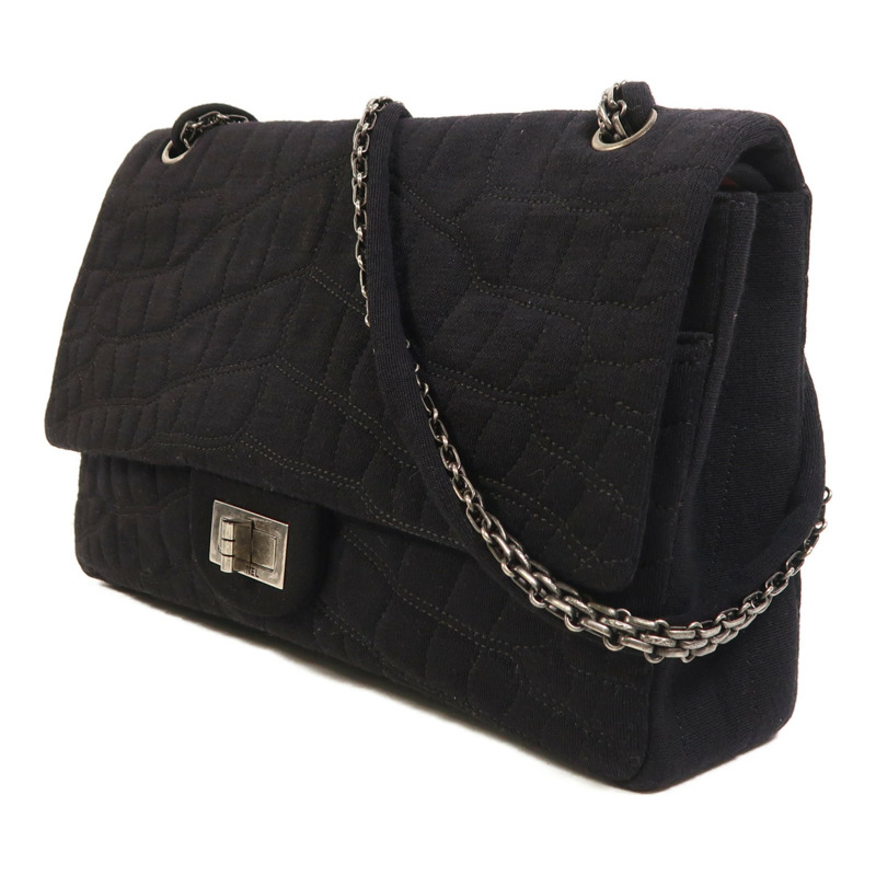 CHANEL 帆布Shoulder Bag鏈帶肩背袋-2