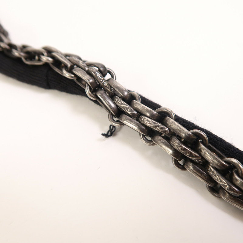 CHANEL 帆布Shoulder Bag鏈帶肩背袋-16