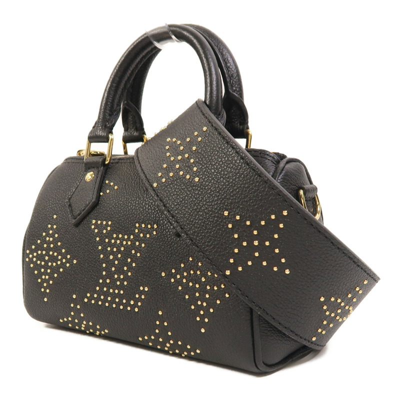 LOUIS VUITTON Monogram Empreinte Nano Speedy金扣手挽肩背兩用袋-2