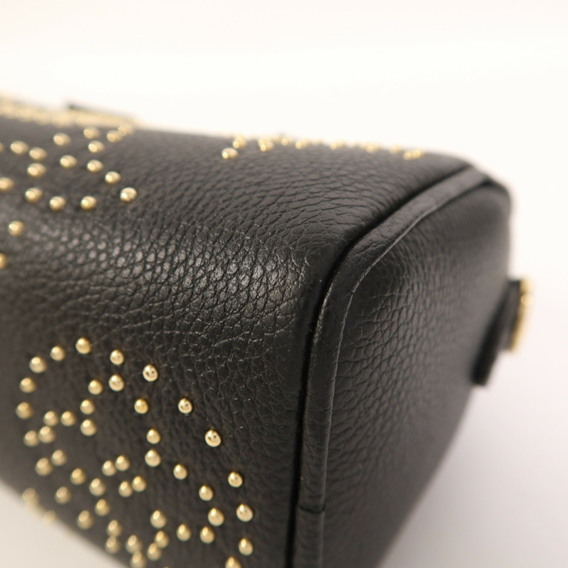 LOUIS VUITTON Monogram Empreinte Nano Speedy金扣手挽肩背兩用袋-8
