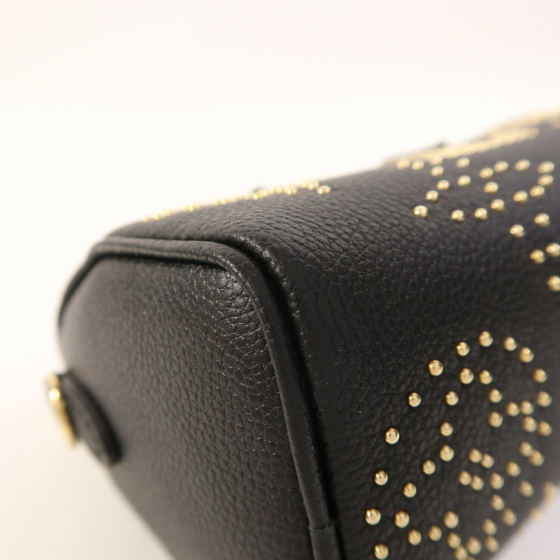 LOUIS VUITTON Monogram Empreinte Nano Speedy金扣手挽肩背兩用袋-9