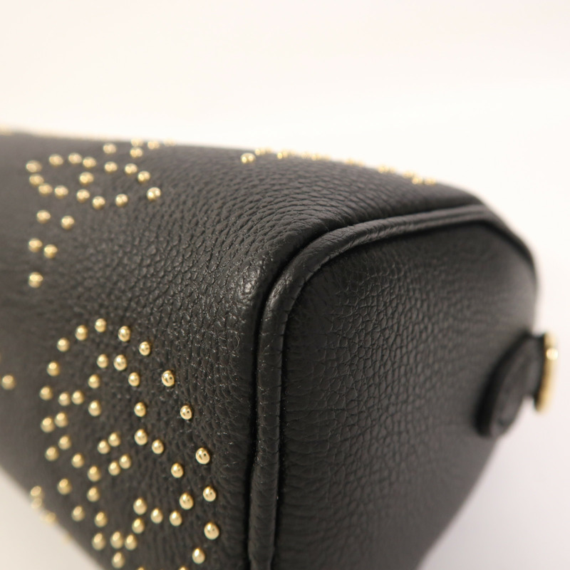 LOUIS VUITTON Monogram Empreinte Nano Speedy金扣手挽肩背兩用袋-10