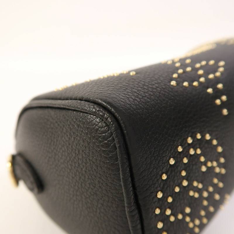 LOUIS VUITTON Monogram Empreinte Nano Speedy金扣手挽肩背兩用袋-11