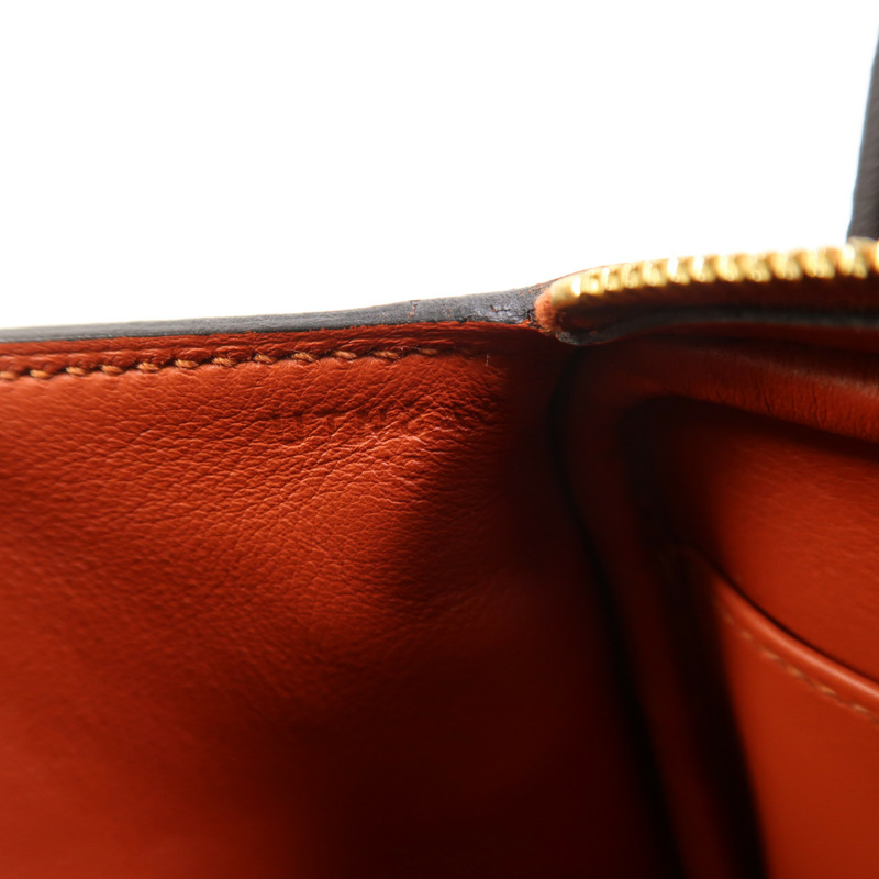 HERMES Clemence皮革Mini Lindy金扣手挽肩背兩用袋Cuivre-6