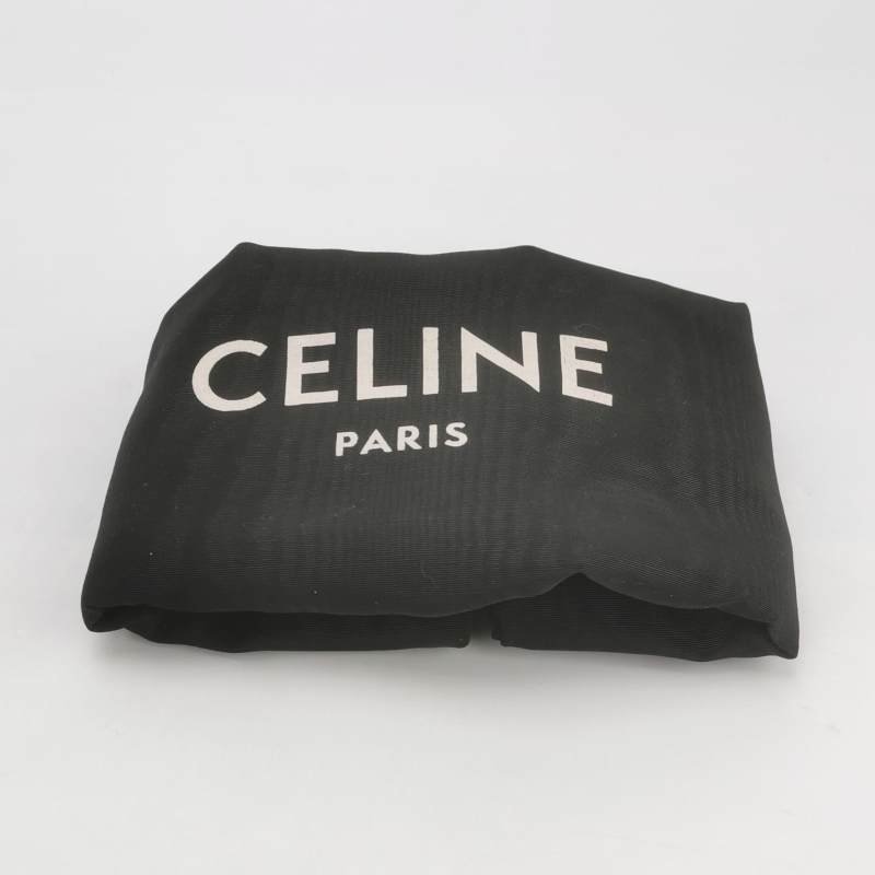 Celine Classic Box豆腐包中號牛皮純色按壓式鎖扣單肩包-8