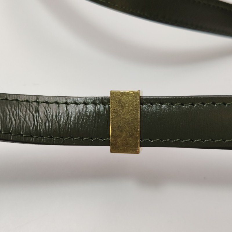 Celine Classic Box豆腐包中號牛皮純色按壓式鎖扣單肩包-15