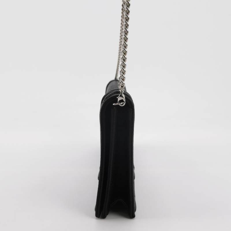 Dior Diorama盾牌包牛皮純色盾形紋章搭扣斜挎包單肩包-2