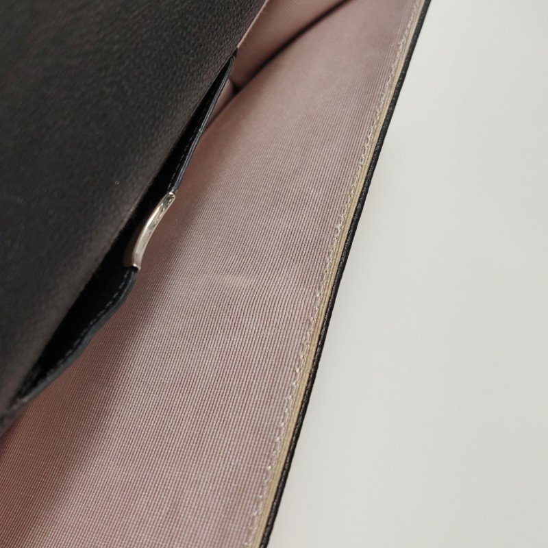 Dior Diorama盾牌包牛皮純色盾形紋章搭扣斜挎包單肩包-9