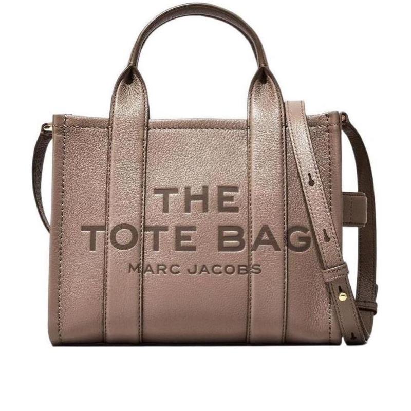 Marc Jacobs 女士 The Leather 小號托特包均碼碼長度：33cm、寬度：16cm、高度;26cm-0