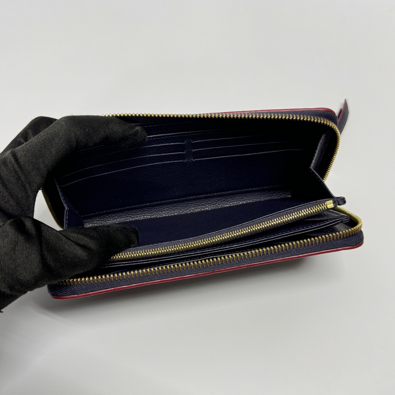 【超！級！新】 LV M61864 全牛皮壓紋 立體老花 長夾（專櫃38,800）-7