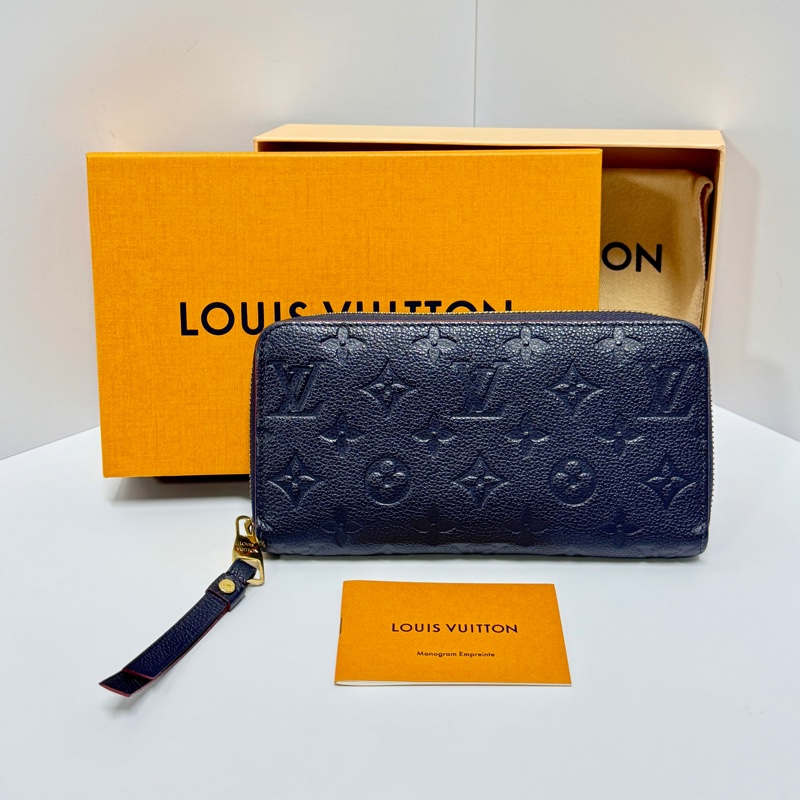 【超！級！新】 LV M61864 全牛皮壓紋 立體老花 長夾（專櫃38,800）-14